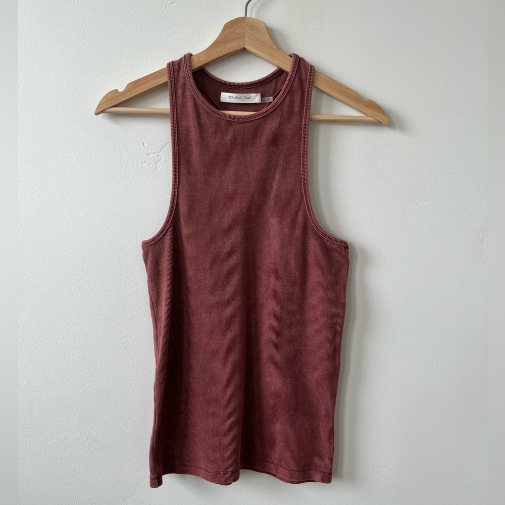 Ribbed Racerback Tank